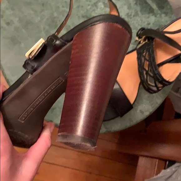 Tommy Hilfiger cutout platform strap block heels - Picture 8 of 13